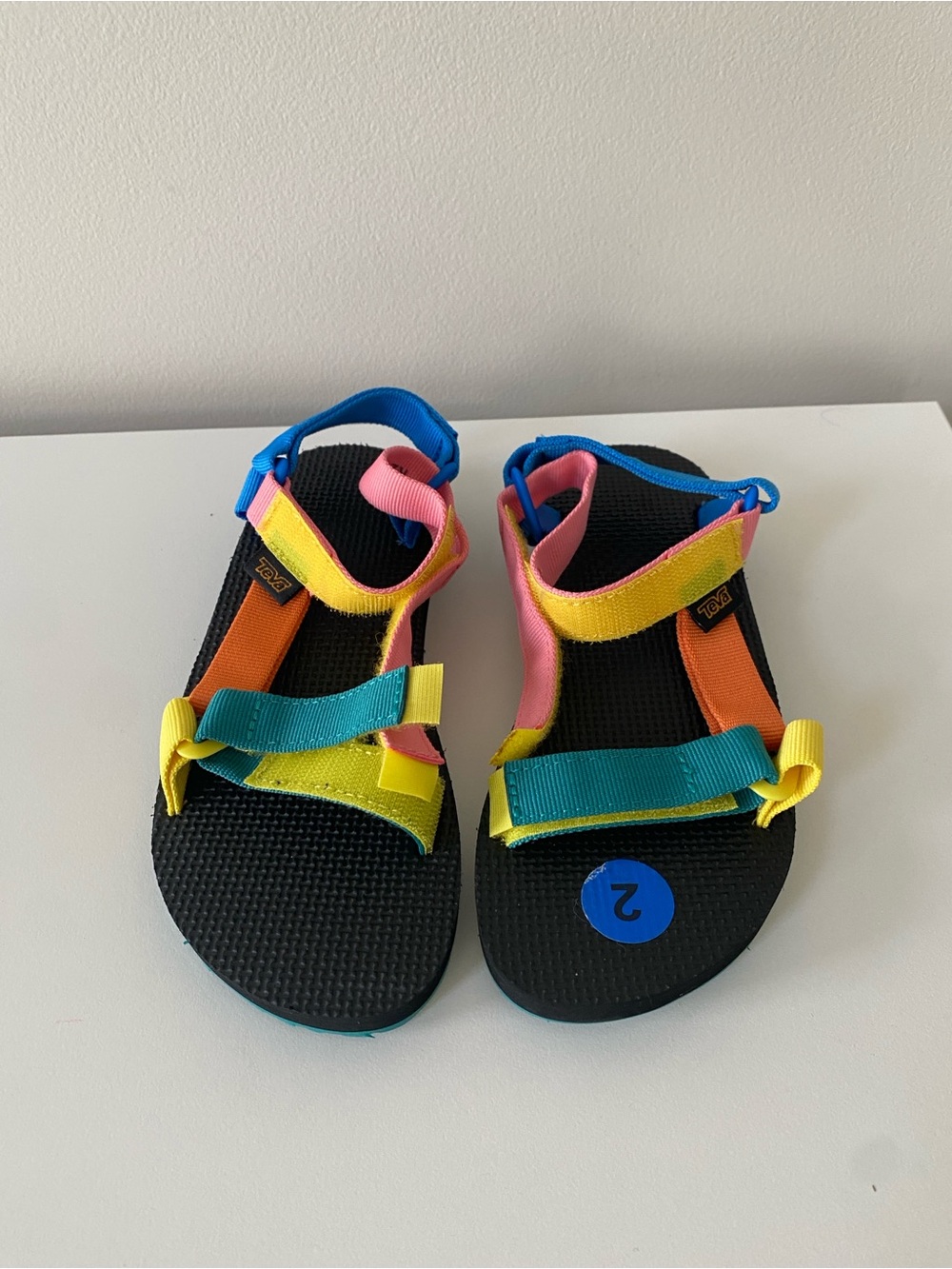 Teva Kids Original Universal Multicolor Strap Sandals